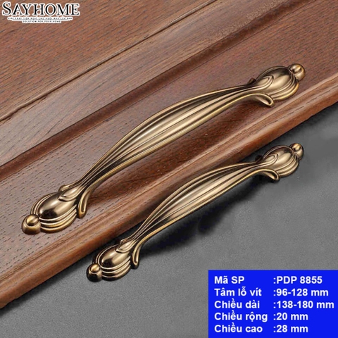Tay nắm tủ cổ điển PDP8855