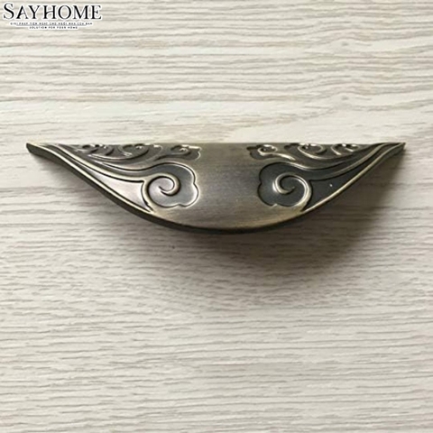 Tay nắm tủ tân cổ điển vintage màu đồng SH5545