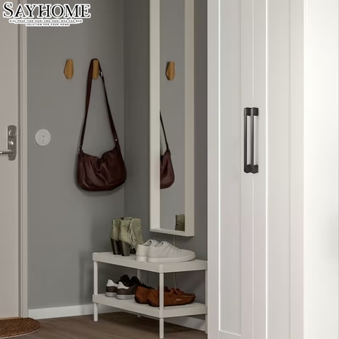 Tay nắm tủ hiện đại màu đen SH5523