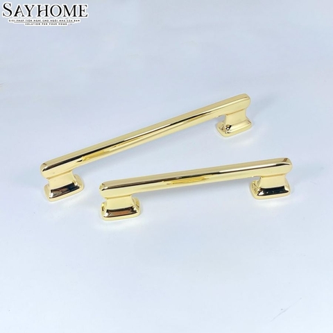 Tay nắm tủ hiện đại màu vàng gold SH8041