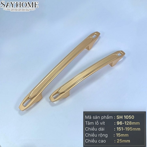 Tay nắm tủ tân cổ điển màu vàng gold SH1050