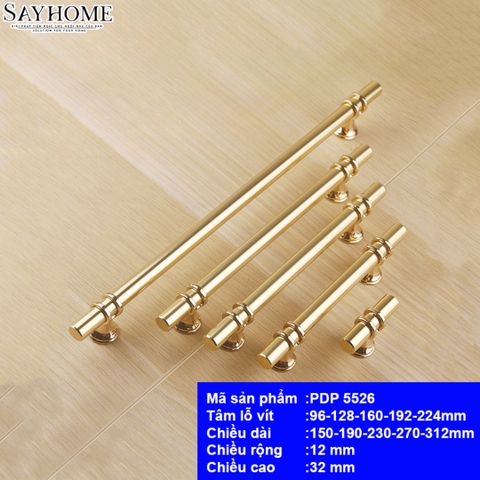 Tay nắm tủ hiện đại PDP5526