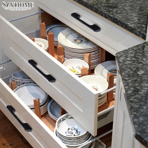 Tay nắm tủ hiện đại màu đen SH5D51V1 tại Thành phố Hồ Chí Minh