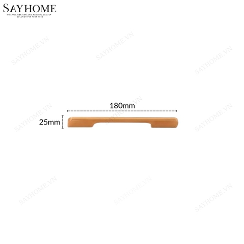 Tay nắm tủ hiện đại màu vàng và đen SH5511