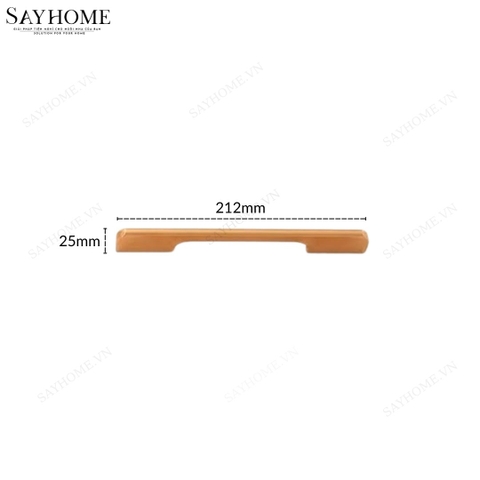 Tay nắm tủ hiện đại màu vàng và đen SH5511