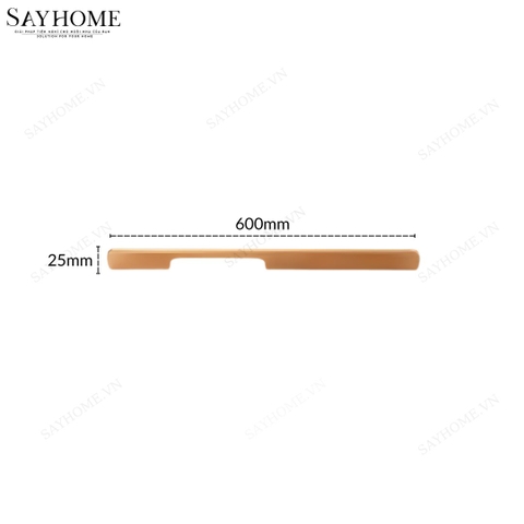 Tay nắm tủ hiện đại màu vàng và đen SH5511