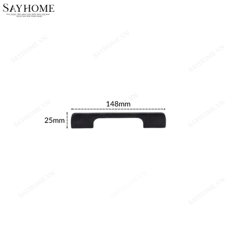 Tay nắm tủ hiện đại màu vàng và đen SH5511