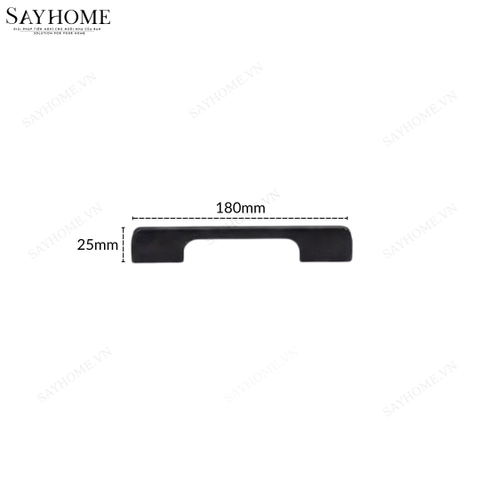 Tay nắm tủ hiện đại màu vàng và đen SH5511