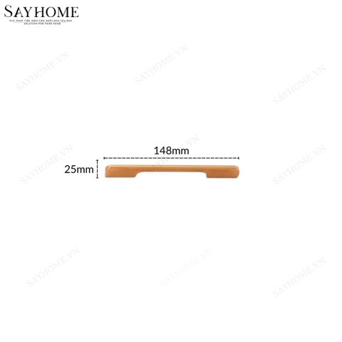 Tay nắm tủ hiện đại màu vàng và đen SH5511