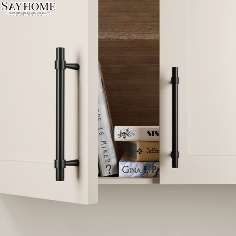 Tay nắm đũa hiện đại màu đen mờ SH1362