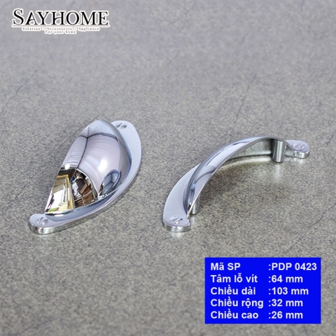 Tay nắm tủ cổ điển bán nguyệt phong cách châu âu PDP0423