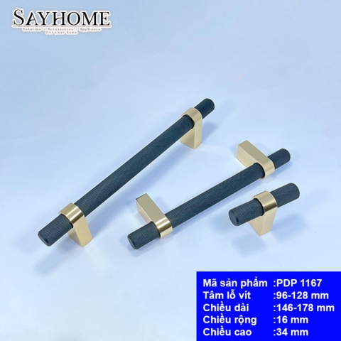 Tay nắm tủ hiện đại phong cách châu âu PDP1167