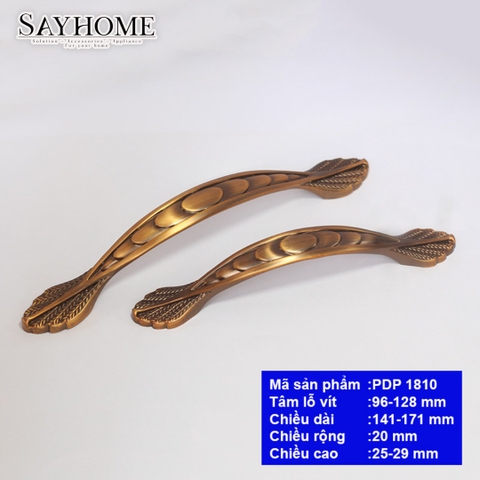 Tay nắm tủ cổ điển phong cách châu âu PDP1810