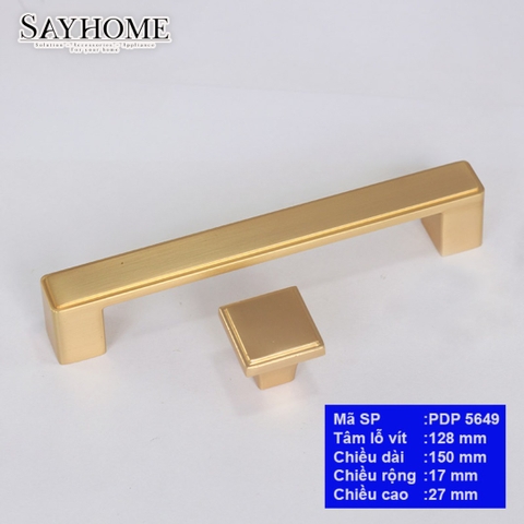 Tay nắm tủ hiện đại phong cách châu âu PDP5649