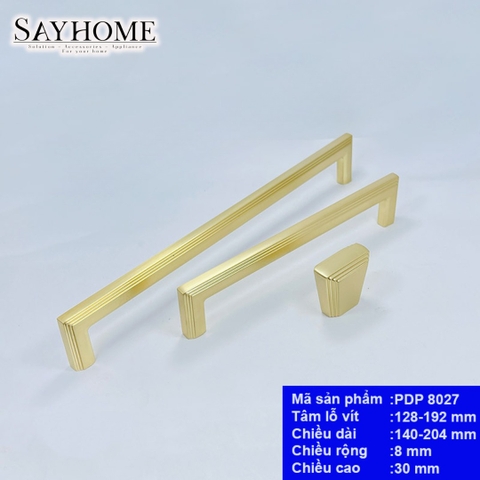 Tay nắm tủ hiện đại tối giản PDP8027