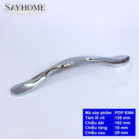 Tay nắm tủ hiện đại hợp kim kẽm PDP9364