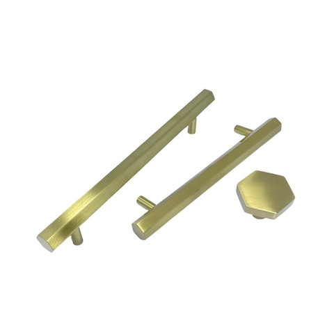 Tay nắm tủ màu vàng xước SH1410