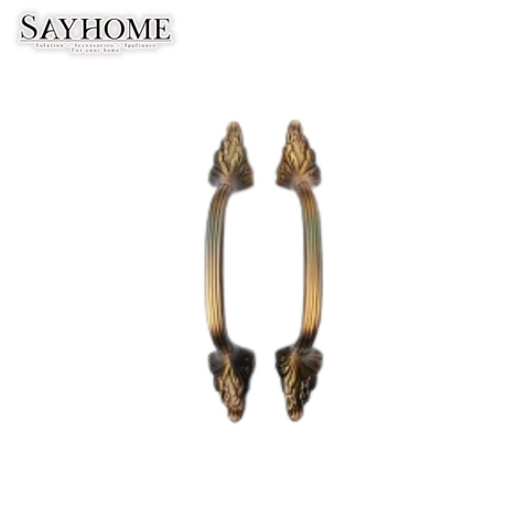 Tay nắm tủ tân cổ điển Vintage màu đồng SH3667