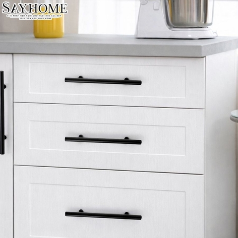 Tay nắm đũa hiện đại màu đen mờ SH5557