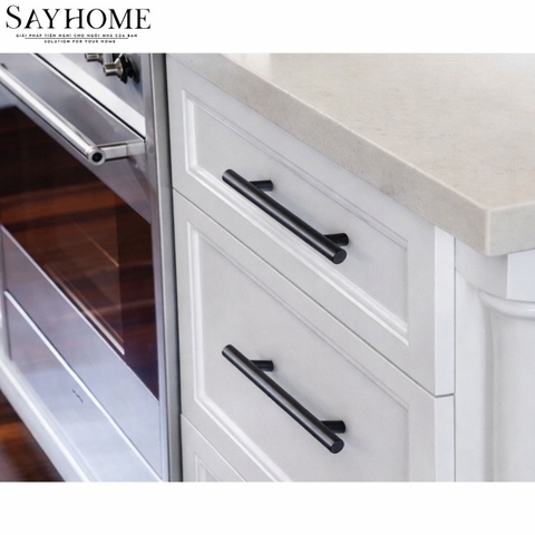 Tay nắm đũa hiện đại màu đen mờ SH5557