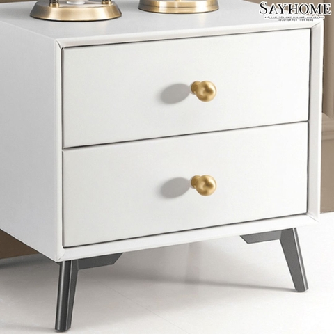 Núm tủ trơn hiện đại màu vàng gold 18k SH5586