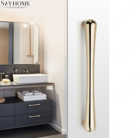 Tay nắm đũa hiện đại tối giản màu vàng mờ SH5609