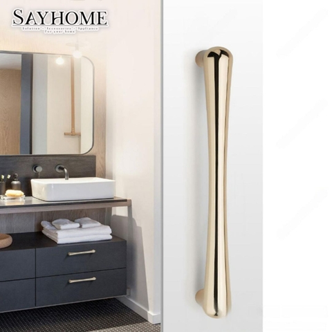 Tay nắm đũa hiện đại tối giản màu vàng mờ SH5609