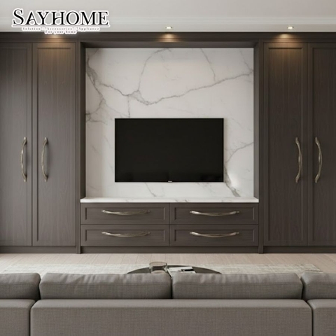 Tay nắm tủ tân cổ điển Vintage đồng SH8869