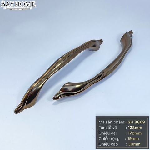 Tay nắm tủ tân cổ điển Vintage đồng SH8869