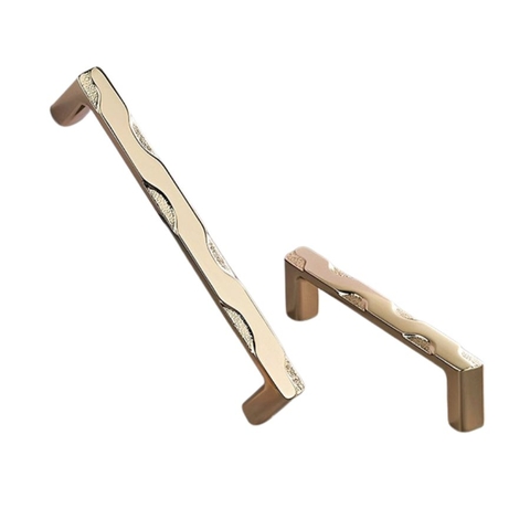 Tay nắm tủ tân cổ điển màu vàng hồng Rose Gold SH8999