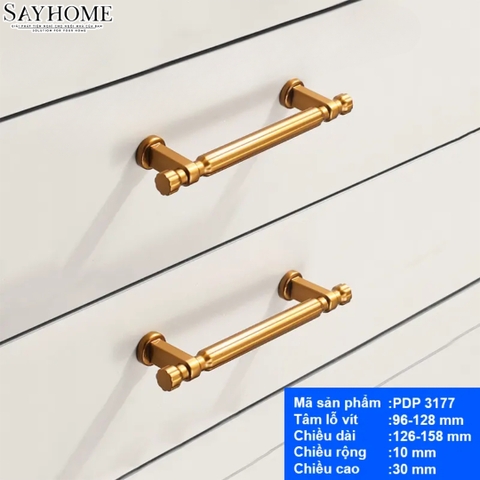 Tay nắm tủ tân cổ điển PDP3177