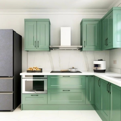 Tủ bếp chữ L TB036