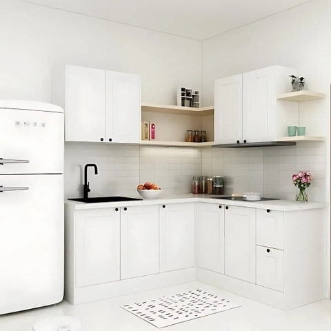 Tủ bếp chữ L TB038