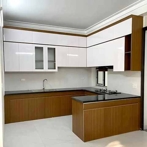 Tủ bếp chữ U TB045