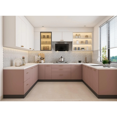 Tủ bếp chữ U TB051