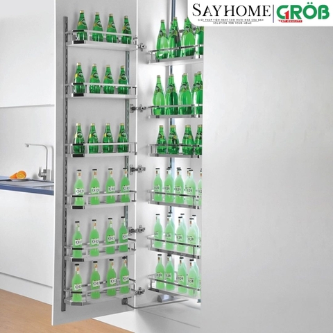 Tủ đồ khô GROB GH- 445, GH- 460 4 tầng đa năng inox hộp tại thành phố Hồ Chí Minh