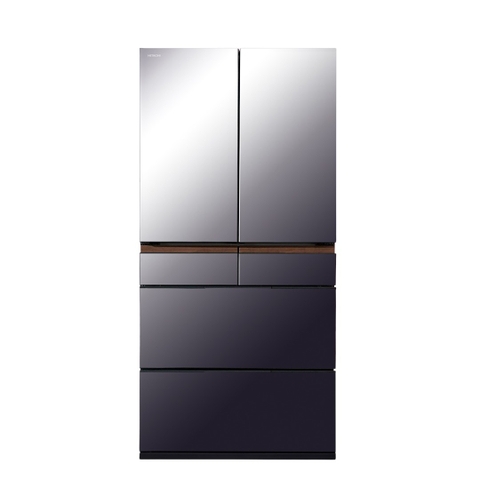 Tủ lạnh 6 cánh màu xám khói Hitachi R-GW670TV (XM) 670 Lít - Hàng chính hãng