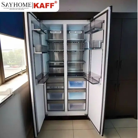 Tủ lạnh KAFF KF - BI555W LUXURY âm toàn phần 2 cánh 540 lít tại thành phố Hồ Chí Minh
