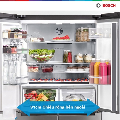 Tủ lạnh BOSCH 4 cánh chéo HMH.KFN96APEAG Serie 6 tại thành phố Hồ Chí Minh