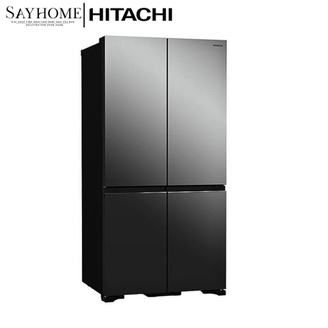 Tủ lạnh 4 cánh màu đen Hitachi HR-WB640VGV0X 569 Lít - Hàng chính hãng