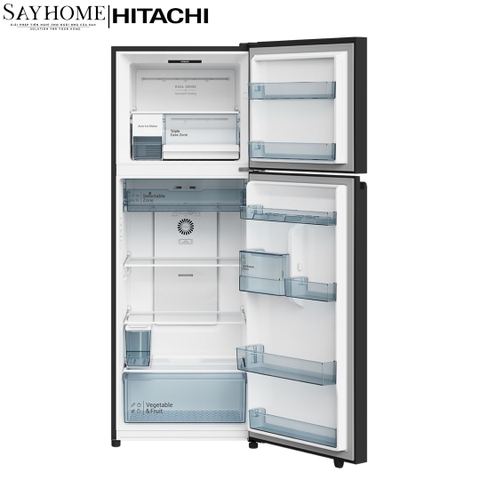 Tủ lạnh 2 cánh màu trắng Hitachi HRTN6443SAMGWVN 407 Lít - Hàng chính hãng