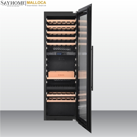 Tủ rượu MALLOCA MWC-95BI độc lập hoặc âm tủ 241L (95 chai) - Hàng chính hãng