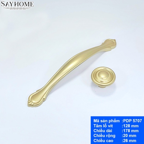 Tay nắm tủ tân cổ điển PDP5707