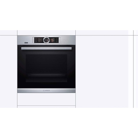 Lò nướng Bosch Home Connect HMH.HBG6764S6B Serie 8 tại thành phố Hồ Chí Minh