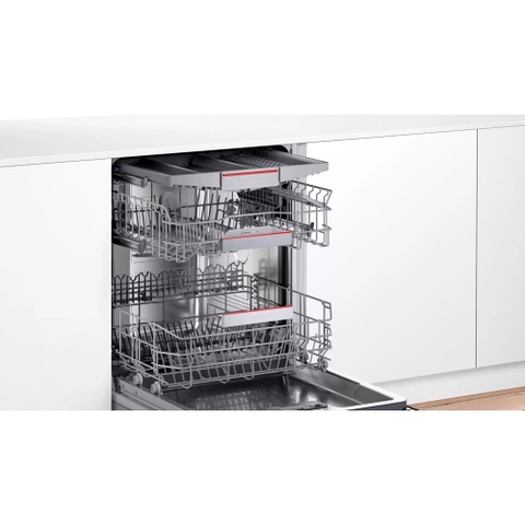 Máy rửa chén bát Bosch bán âm 60cm HMH.SMI4HCS48E Serie 4