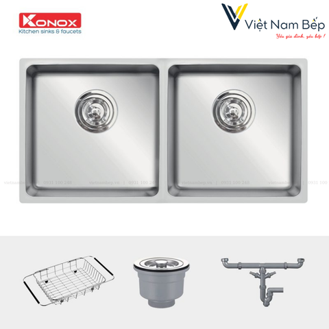 Chậu rửa bát Turkey Sink Vigo 8644 - Chính hãng KONOX