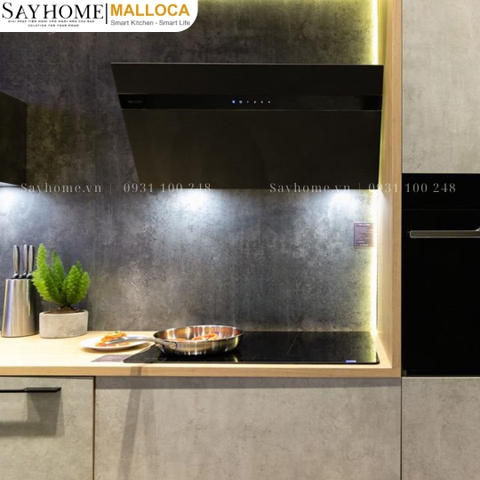 Máy hút mùi Malloca VITA V-15 GRES dạng TV - Hàng chính hãng Malloca