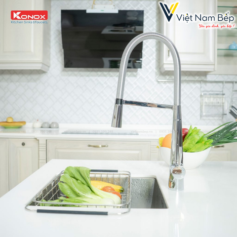 Vòi rửa bát thân mềm KN1909 - Chính hãng KONOX