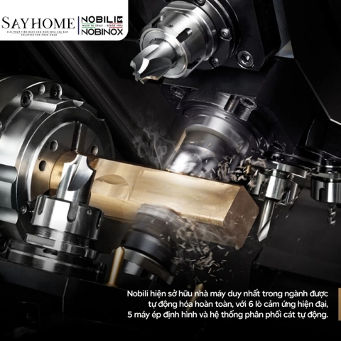 Vòi rửa chén NOBILI MANIA NB214 cần cứng  - Hàng chính hãng