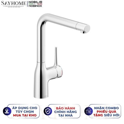 Vòi rửa chén NOBILI MANIA NB214 cần cứng  - Hàng chính hãng